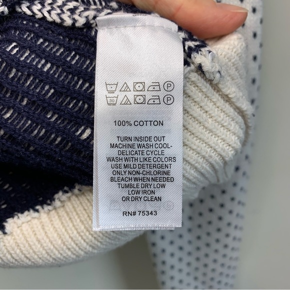 Men’s Fair Isle 1/4 Zip Aspen Sweater- Sz M - Picture 13 of 15